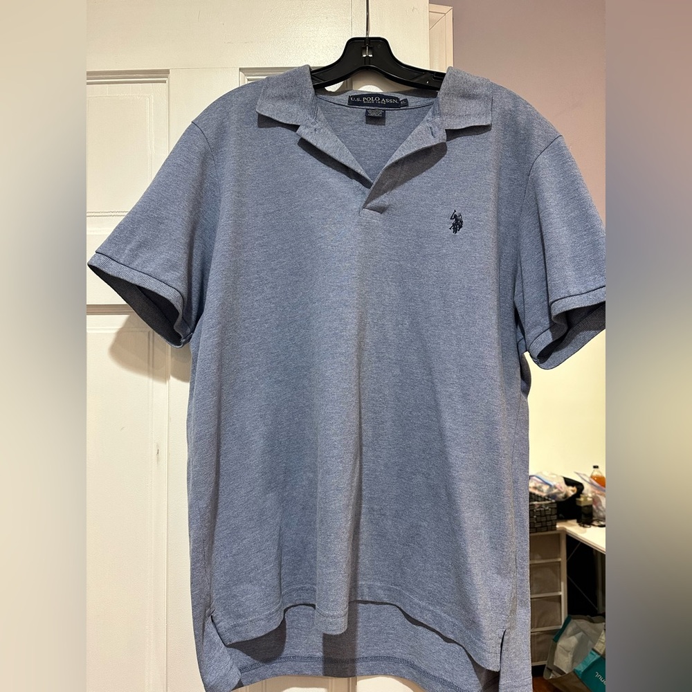 Polo by Ralph Lauren Men's Gray Polo Shirt